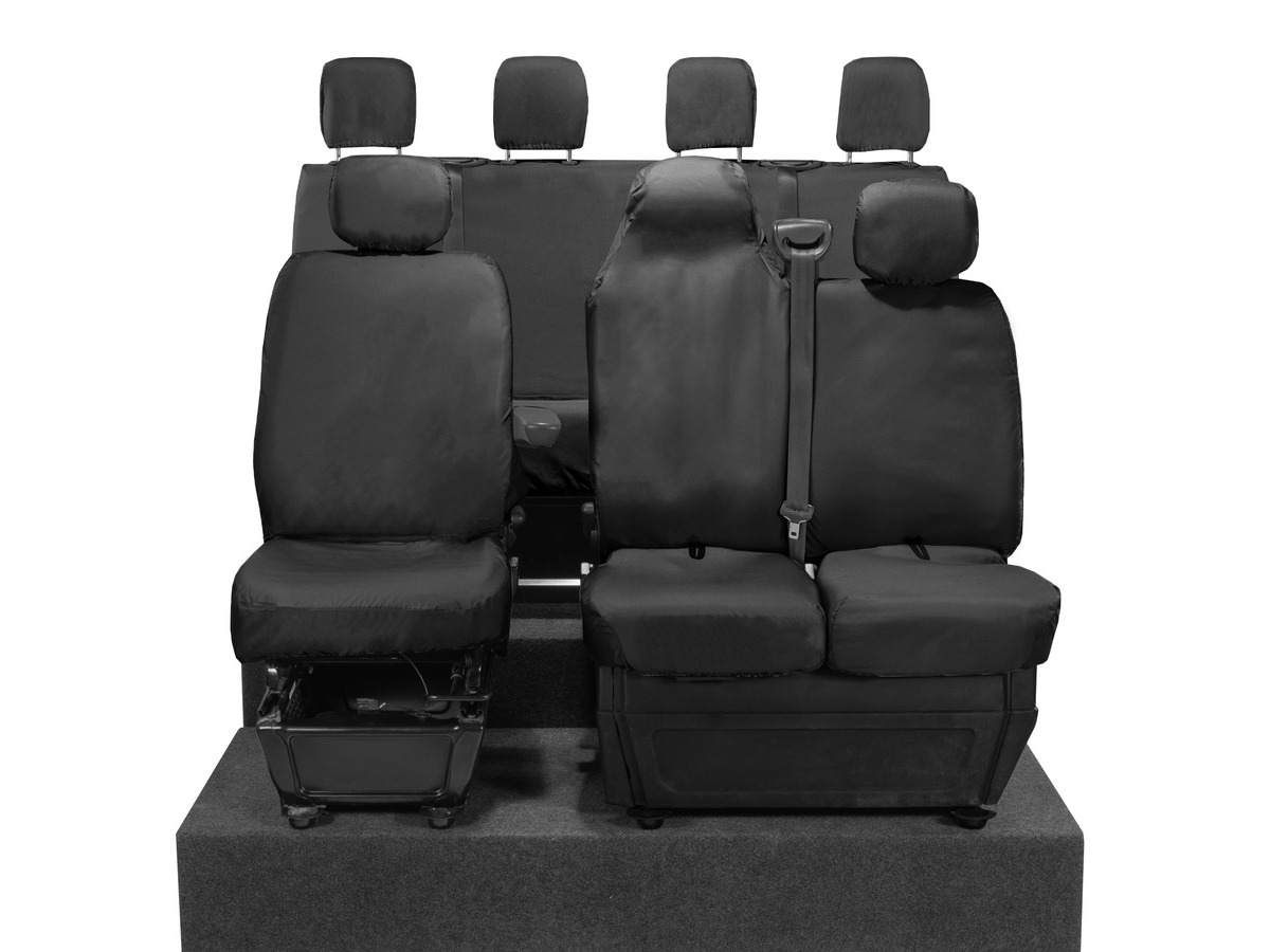 Tailored PU Seat Covers black for Nissan Interstar (2021-ON)
