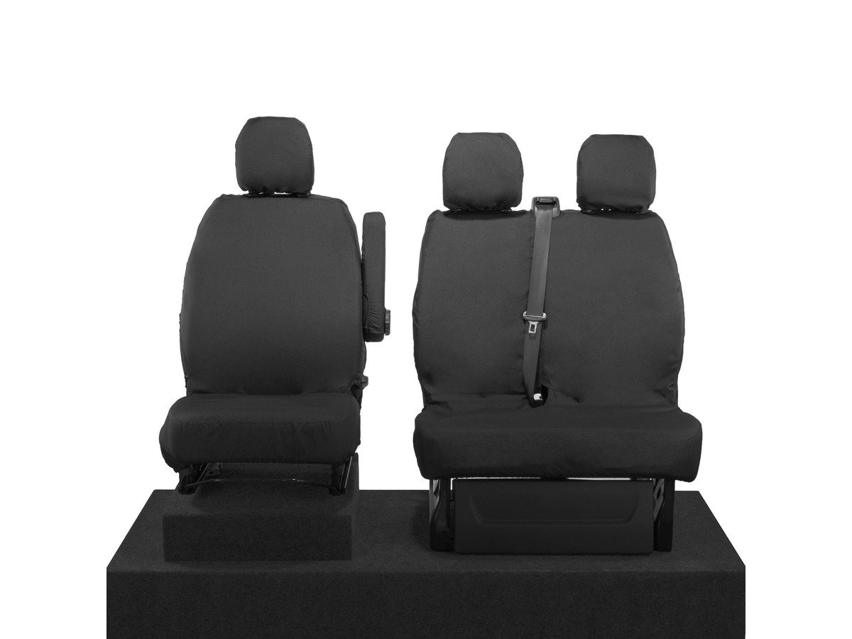 Tailored PU Seat Covers Black or Grey for Nissan NV300 (2016-2022)