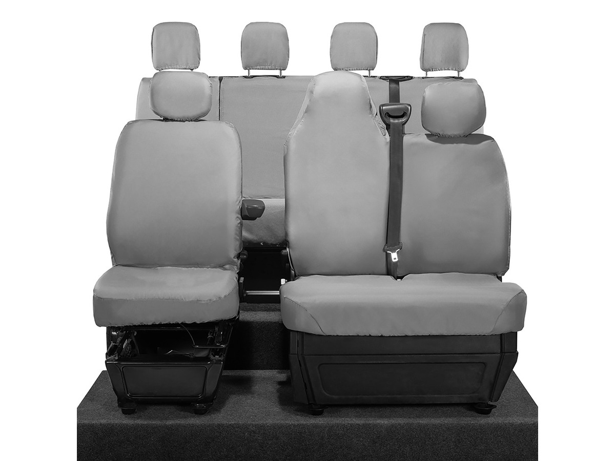 Tailored PU Seat Covers Black or Grey for Nissan NV400 (2011-2022)