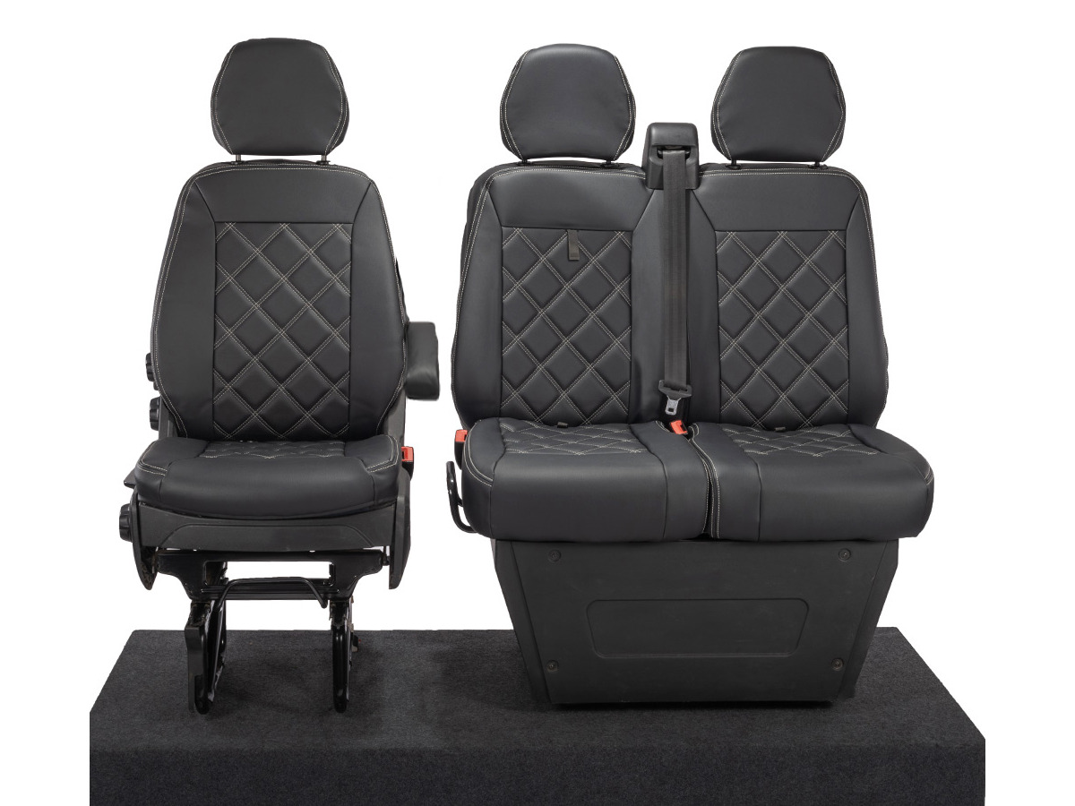 Tailored Leatherette Seat Covers for Iveco Daily (2008-ON)