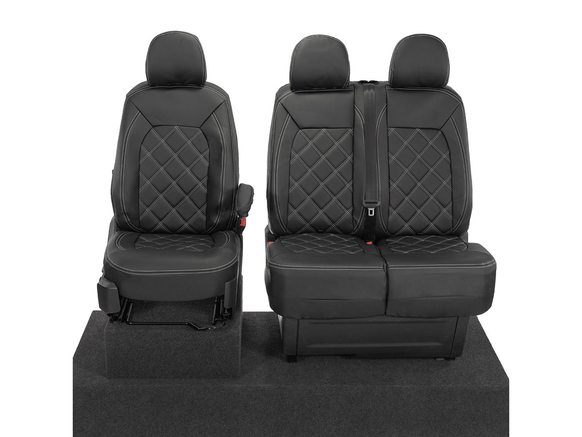 Tailored Leatherette Seat Covers for MAN TGE (2017-ON)