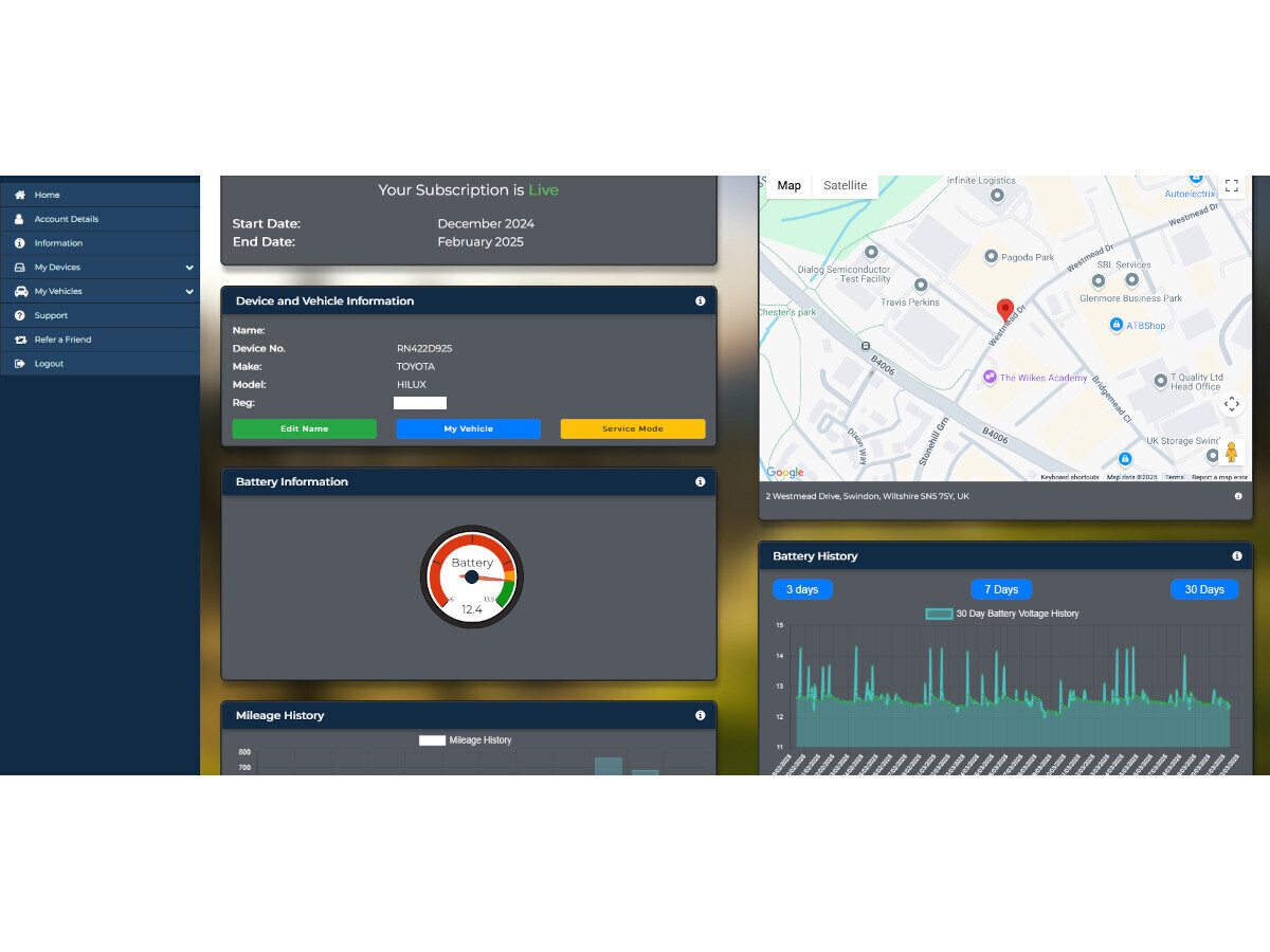  Alarms and Tracking System